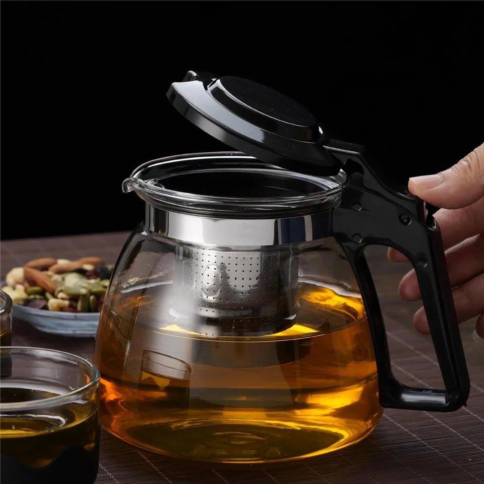 Heat Resistant Glass Teapot With Cups Myle Cart