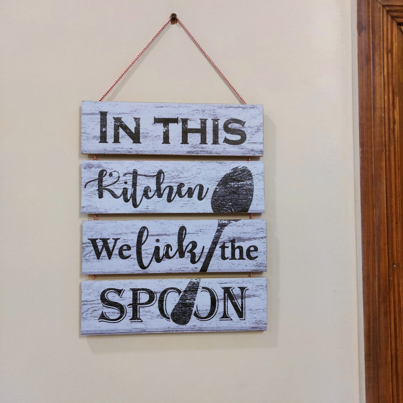 Kitchen spoon wall hanging - Home Kitchen Hanging Myle Cart