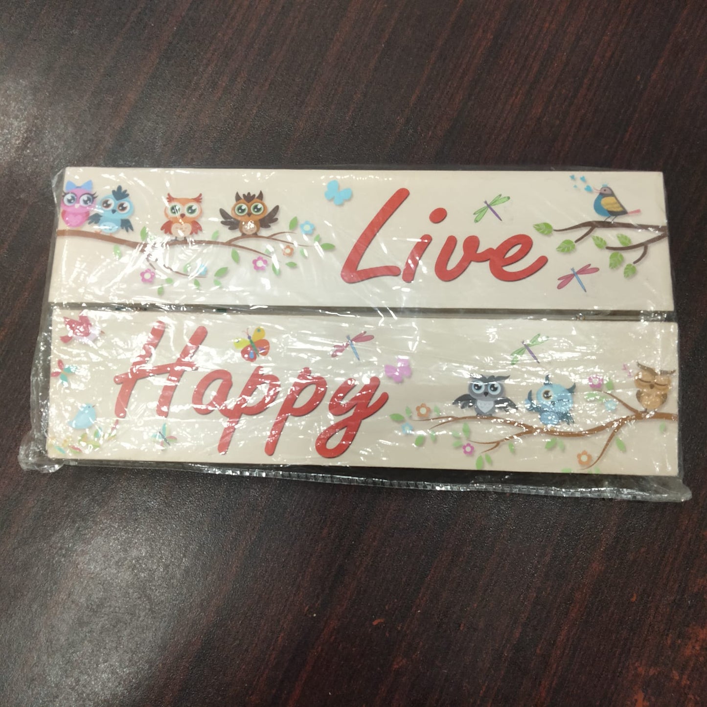 Smile Love live happy quotation hanging- wall decoration hanging Myle Cart