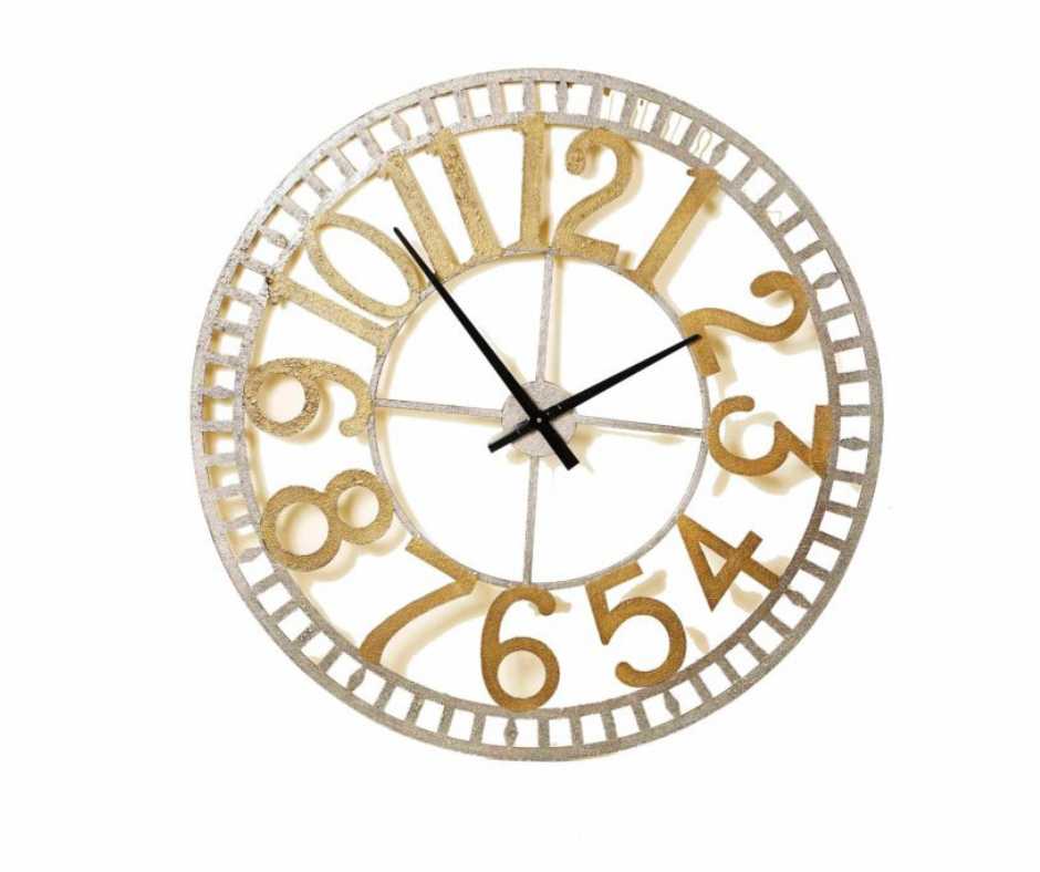 20 inch metal clock imported wall clock