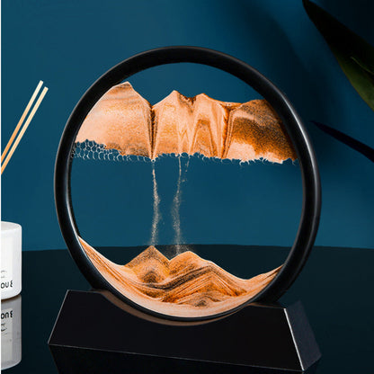 Moving 3D Sand Art: Elegant Home Decor