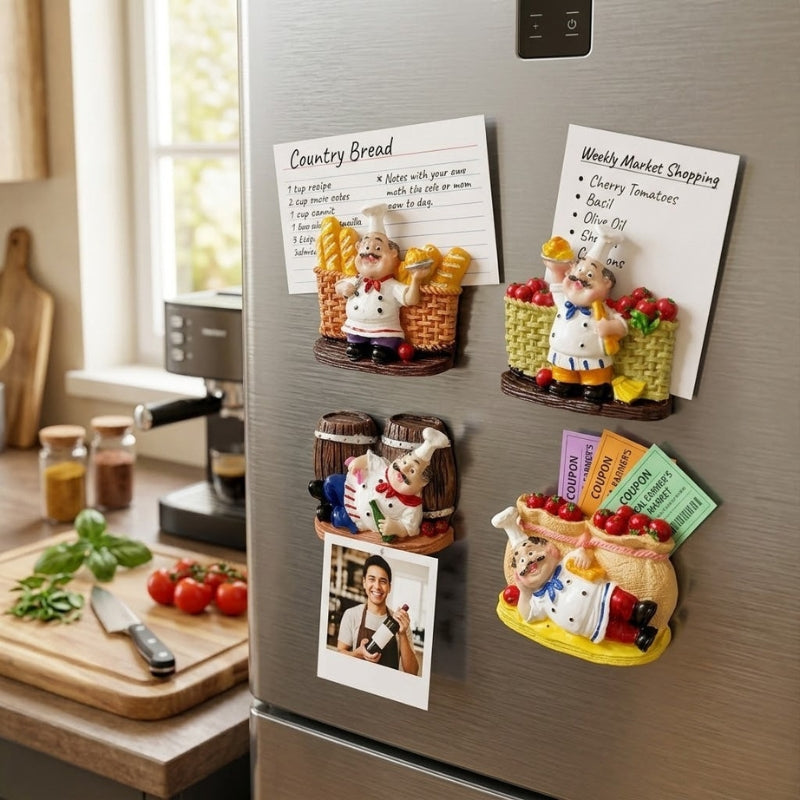 Decorative Fridge Magnets – Strong Magnetic Clips for Kitchen &amp; Office