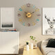20-inch Metal Wall Clock - 1-Year Warranty Myle Cart