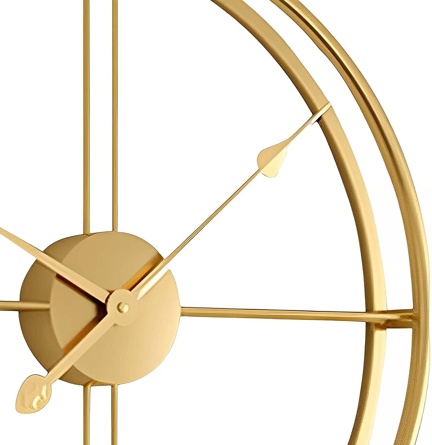 20-inch Metal Wall Clock Imported Myle Cart