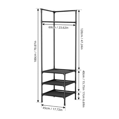 Multi-Tier Corner Shelf Organizer