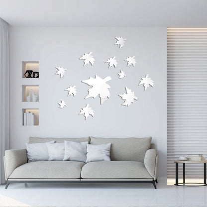3D Acrylic Decor Mirror Wall Sticker for Dining Room Wall Decor Decency