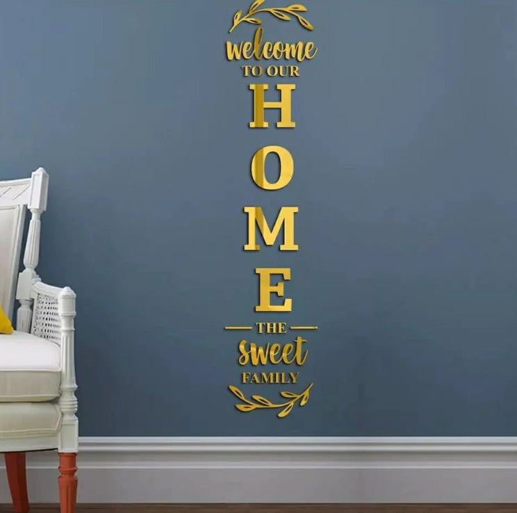 3D Acrylic Decor Mirror Wall Sticker for Dining Room Wall Decor Decency