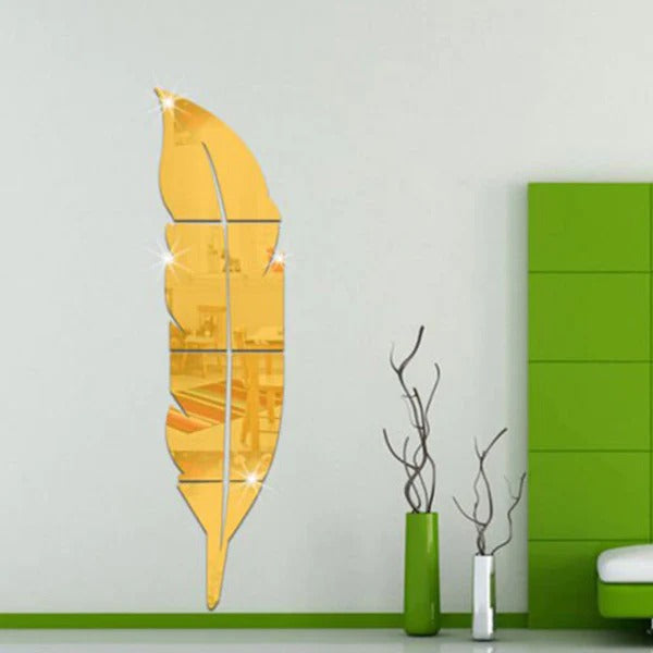 3D Acrylic Decor Mirror Wall Sticker for Dining Room Wall Decor Decency