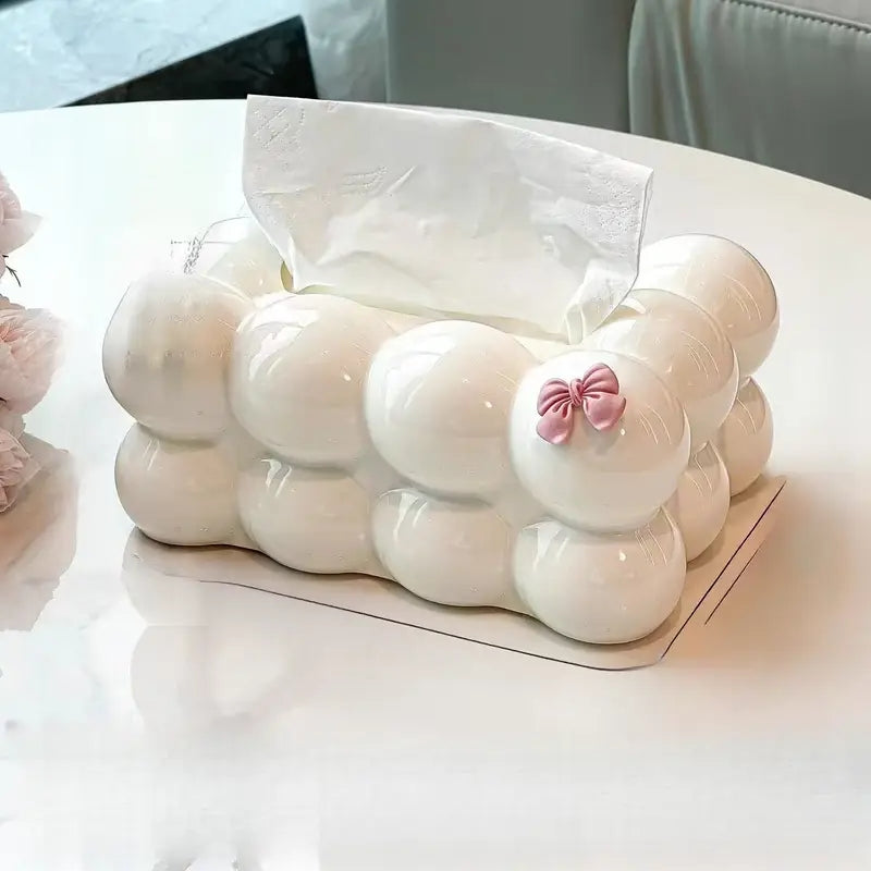 Bubble Tissue Box