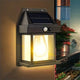 Solar Motion Sensor Wall Light – Rechargeable Outdoor LED Lamp