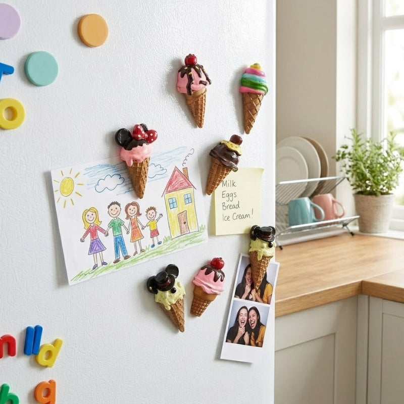 Decorative Fridge Magnets – Strong Magnetic Clips for Kitchen &amp; Office