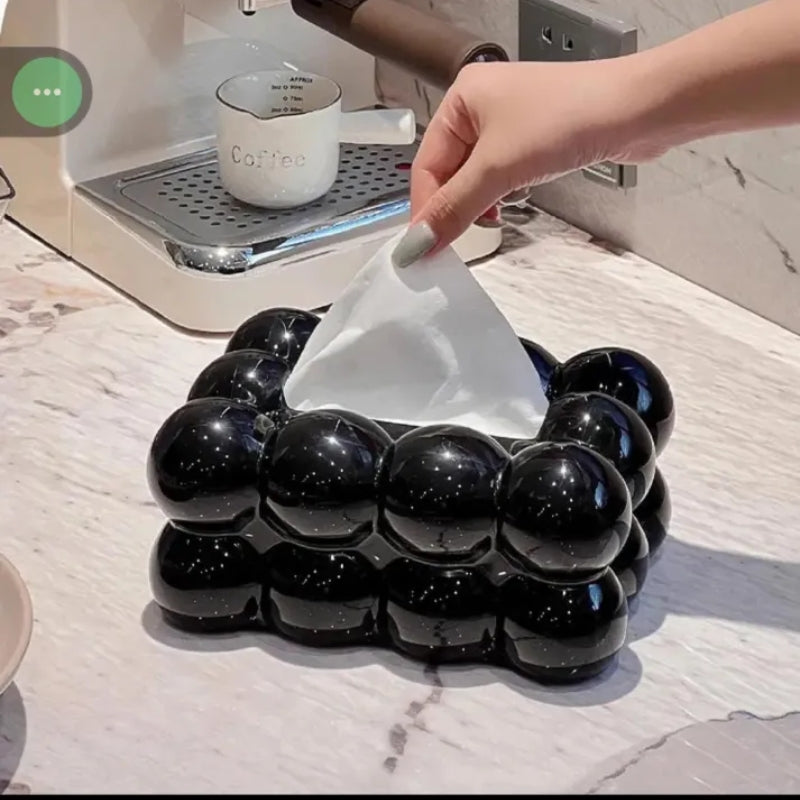 Bubble Tissue Box