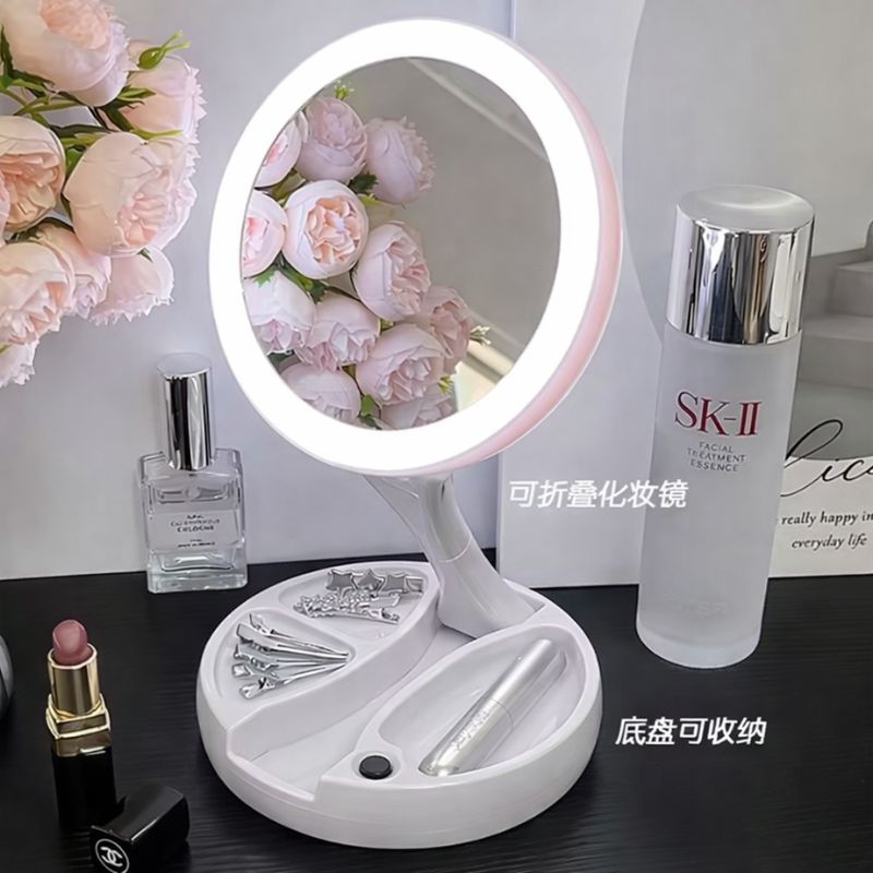 Magnifying Table Top Led Mirror