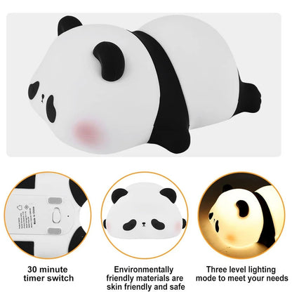 Cute Panda Night Lamp