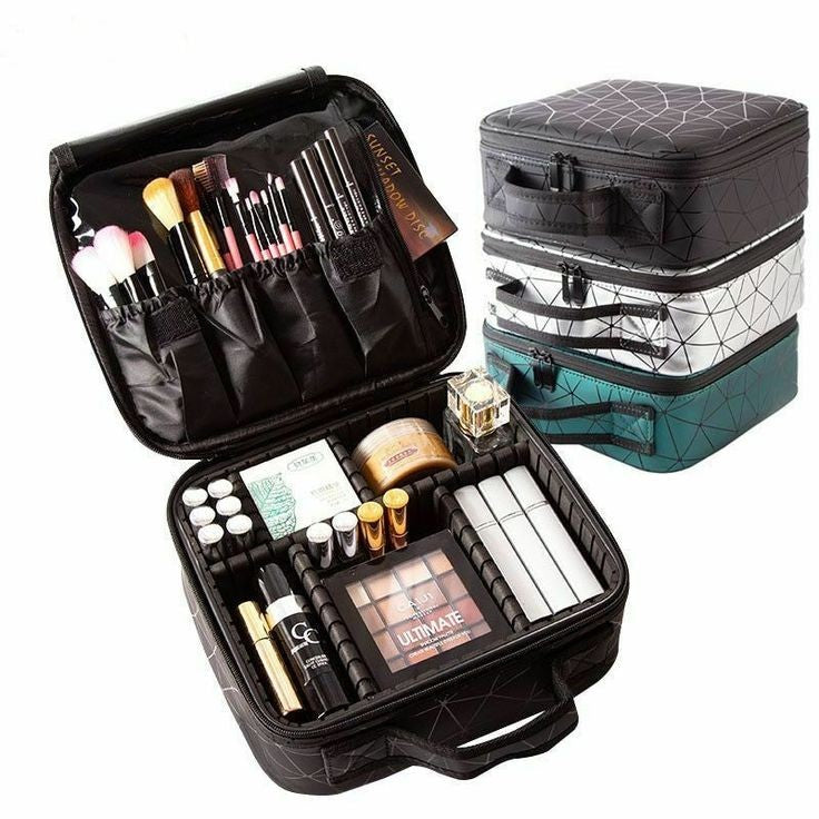 Premium Double Layer Cosmetic Organizer