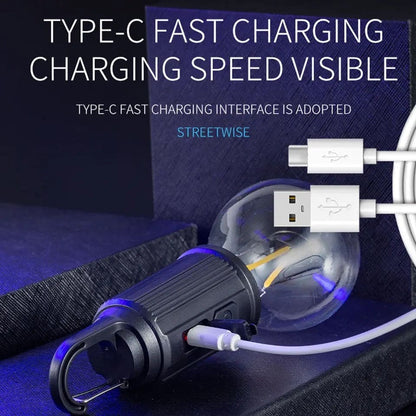 Led USB rechargeable bulb lamp for camping and for other multi purpose use (Non Solar)