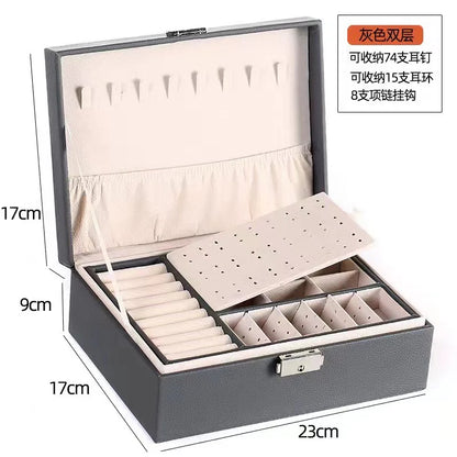 Best quality wooden jewelry boxes. Dustfree jewelry organizer with high quality faux leather. Myle Cart