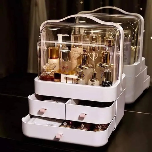 Cosmetic And Jewelry Organizer With Drawers At The Bottom Myle Cart