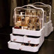 Cosmetic And Jewelry Organizer With Drawers At The Bottom Myle Cart