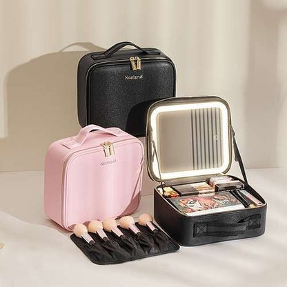 Cosmetics Storage Bag With Led Mirror Myle Cart