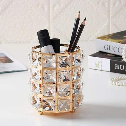 Crystal Makeup Brush Holder Myle Cart