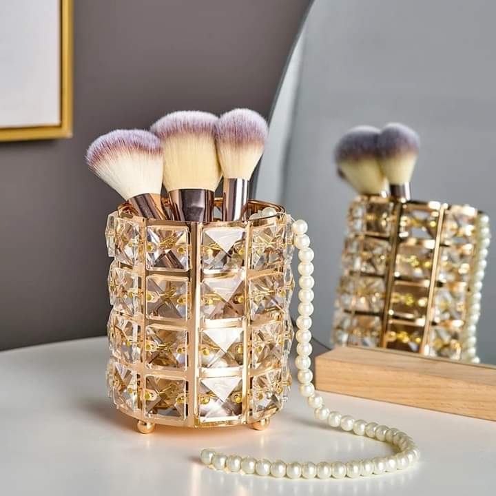 Crystal Makeup Brush Holder Myle Cart