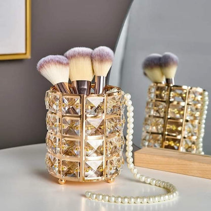 Crystal Makeup Brush Holder Myle Cart