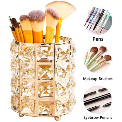 Crystal Makeup Brush Holder Myle Cart