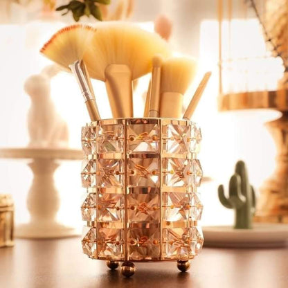 Crystal Makeup Brush Holder Myle Cart