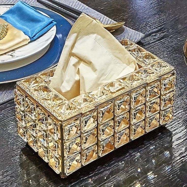 Crystal Tissue Holder Myle Cart