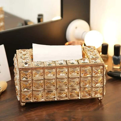 Crystal Tissue Holder Myle Cart