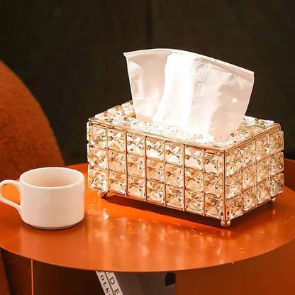 Crystal Tissue Holder Myle Cart