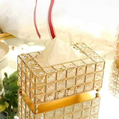 Crystal Tissue Holder Myle Cart