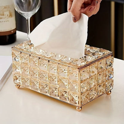 Crystal Tissue Holder Myle Cart
