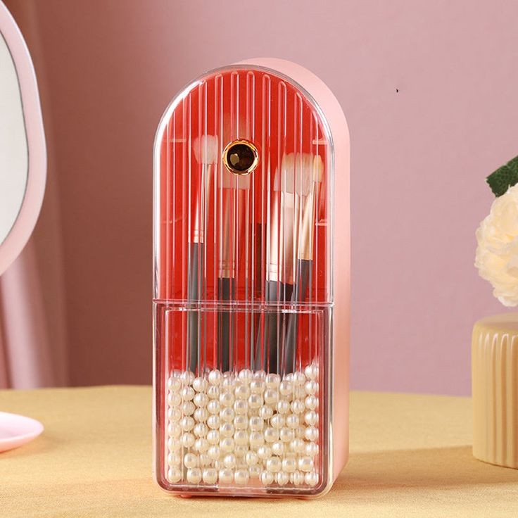 Dustproof Cosmetics Brush Holder Myle Cart