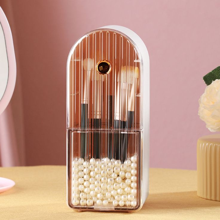 Dustproof Cosmetics Brush Holder Myle Cart