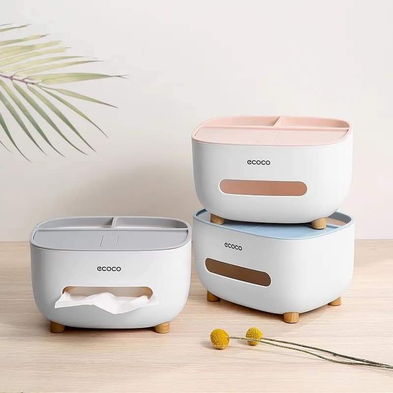 Ecoco Tissue Box Holder Myle Cart