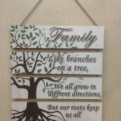 Family tree Wall Decoration Hanging - Decoration Quotes Myle Cart