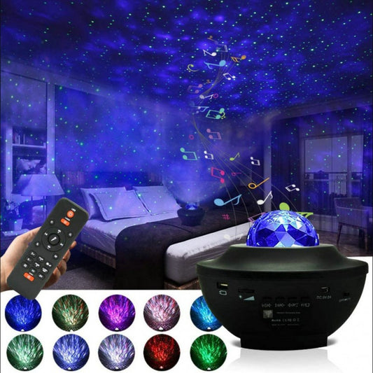 Galaxy Ocean Wave Light Projector Myle Cart