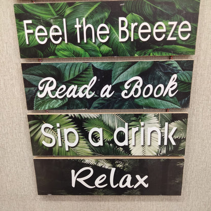 Garden Rule wall Quotation hanging - wall decoration Hanging Myle Cart