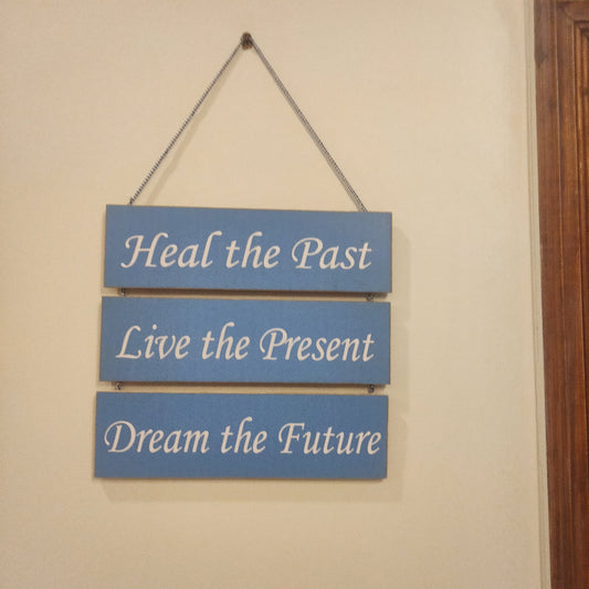 Heal, Live, Dream Wall Hanging Home Decoration Hanging Myle Cart
