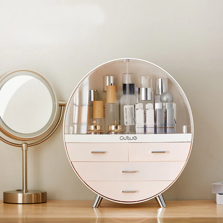 Home Fashion Waterproof Drawer Makeup Storage Box Brush Lipstick Holder Myle Cart