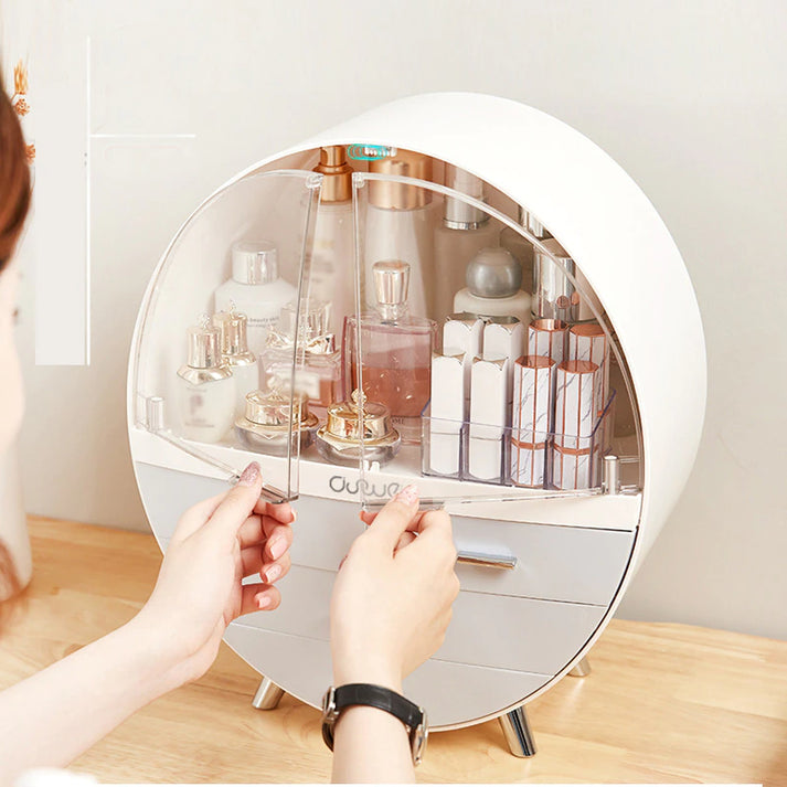 Home Fashion Waterproof Drawer Makeup Storage Box Brush Lipstick Holder Myle Cart