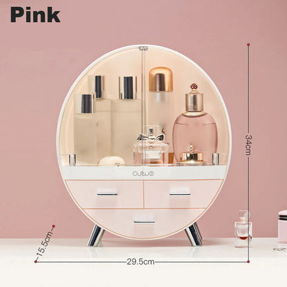 Home Fashion Waterproof Drawer Makeup Storage Box Brush Lipstick Holder Myle Cart