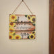 Home is where I am with you quotation wall decoration colorful hanging Myle Cart