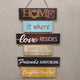 Home love decoration hanging - wall decoration quote Myle Cart