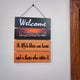 Islamic Welcome Home - Wall Hanging Myle Cart