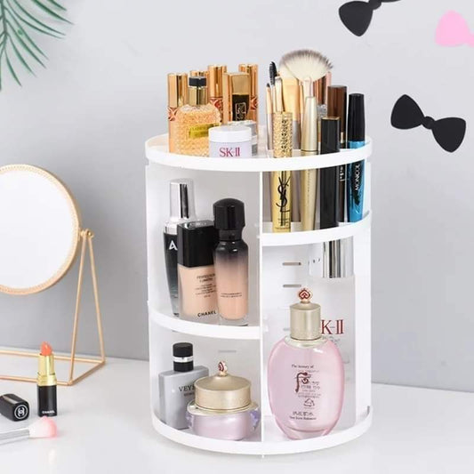Large Capacity Rotating Cosmetic Organizer Myle Cart