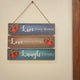 Live Laugh Love Wall Quotation Hanging Myle Cart