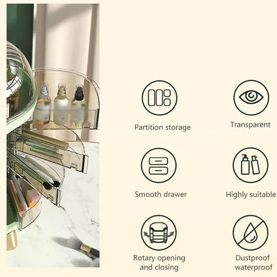 Luxury Desktop Cosmetic Organizer Myle Cart